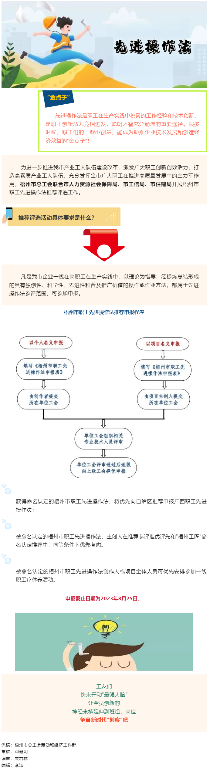 真金不怕火煉，有點子你就來！市總工會聯(lián)合市人力資源社會保障局、市工信局、市住建局開展梧州市職工先進操.png
