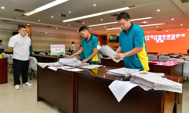 以賽提質(zhì)！2024年梧州郵政通信特有職業(yè)“技能大比武”競(jìng)賽舉辦
