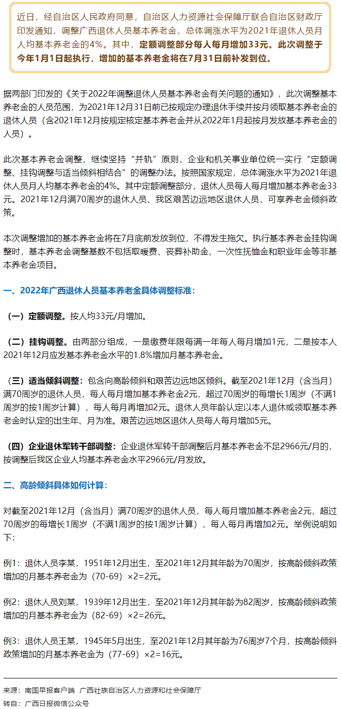 【關注】廣西上調退休人員基本養(yǎng)老金，7月31日前補發(fā)到位！.png